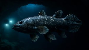 A true living fossil: French divers capture the first-ever images of an iconic species in the depths of Indonesian waters