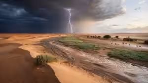 Excessive rainfall could transform the Sahara and upend Africa’s balance, study warns