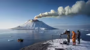 Volcanologists confirm dormant Alaska volcano emitting sulfur clouds after centuries of silence