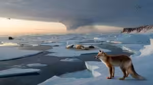 Meteorologists warn early February Arctic changes place animal populations at a biological tipping point, scientists alarmed