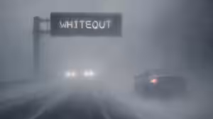 Heavy snow is now officially confirmed to intensify into a high-impact storm overnight, as meteorologists highlight whiteout risks across key corridors