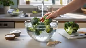 Nutritionists confirm the correct way to wash broccoli to eliminate tiny worms and pesticide residues completely